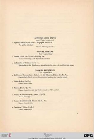 Internationale Graphik des XIX. Jahrhunderts (Nr. 1-460)