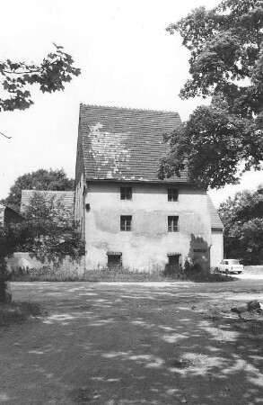 Kodersdorf-Niederrengersdorf. Ehem. Wassermühle, erhaltene Gebäude