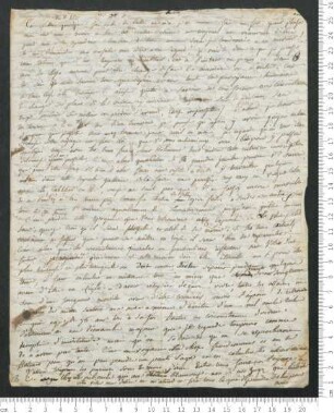 Brief von Victorine de Chamisso an Charles de Chamisso und Hippolyte de Chamisso