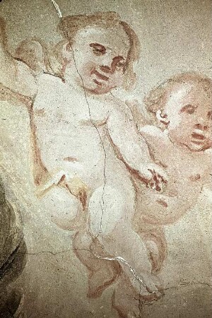 Putti und Engel, das Auge Gottes umkreisend