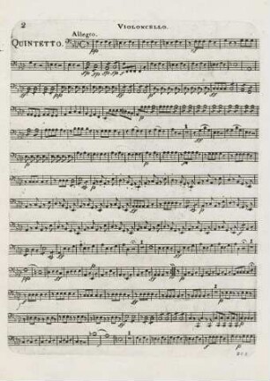 Violoncello Quintetto