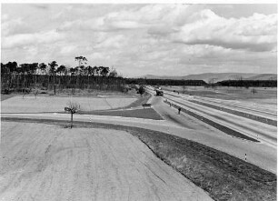 Autobahnstrecke Walldorf - Wiesloch Gebaut 1950