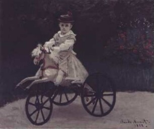 Der kleine Hans auf dem Holzpferd