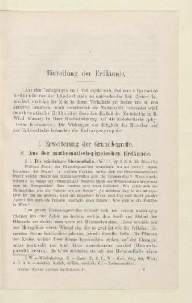 I. Erweiterung der Grundbegriffe