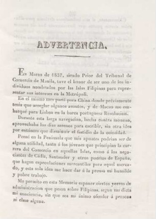 Advertencia