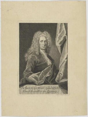 Bildnis des Johann Gottlieb Gleditsch