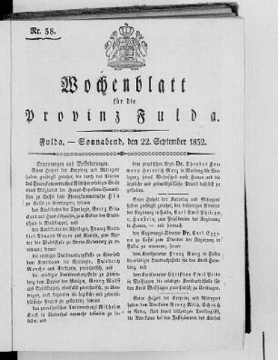 Nr. 38, Ausgabe vom 22. September 1832