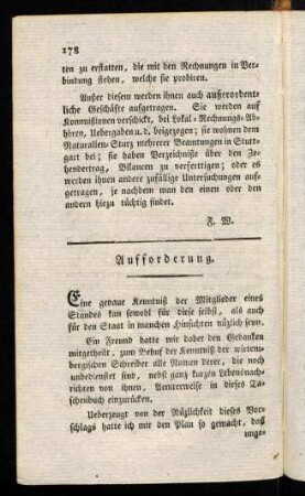 178-184, Aufforderung
