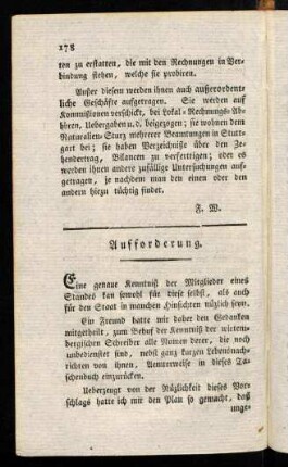 178-184, Aufforderung