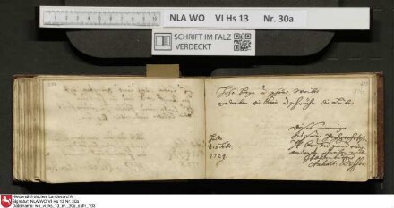 Stammbuch des U. J. Schrader aus Hannover
