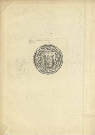 Stempel: Staatsarchiv der Freien und Hansestadt Hamburg