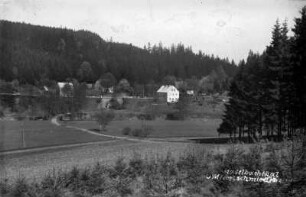 Blick zum Haselbachtal mit Neubert-Schneidmühle
