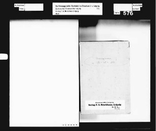 Werbedrucksachen für Publikationen des Verlages, Bd. 1