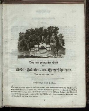 Drey und zwanzigstes Stück. Prag den 4ten Juni 1788.