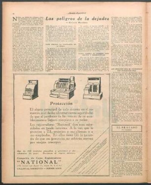Los peligros de la dejadez