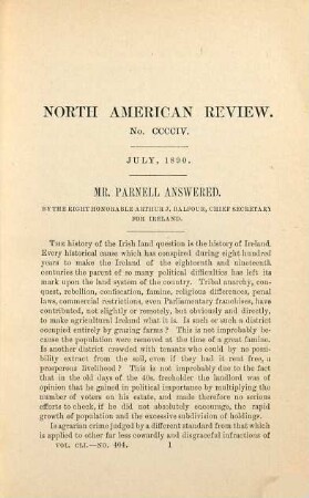 The North American review. 151. 1890 (July - December)