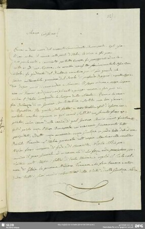 56) (Satire auf Napoleon I. in italien. Sprache.) 18. Jahrh.