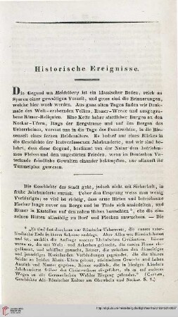 Historische Ereignisse