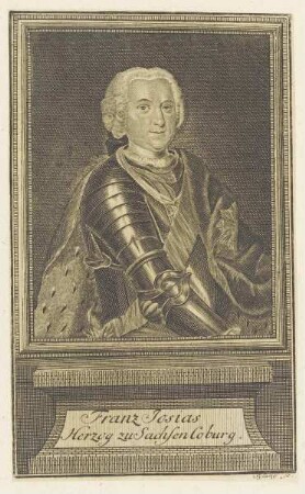 Bildnis des Franz Josias zu Sachsen Coburg