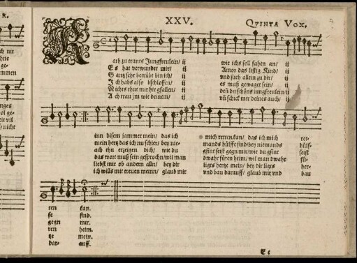 [Falsch eingebunden] XXV. - XXVII Quinta Vox.