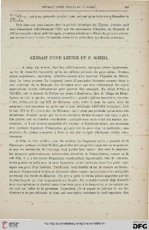 21: Extrait d'une lettre du P. Scheil
