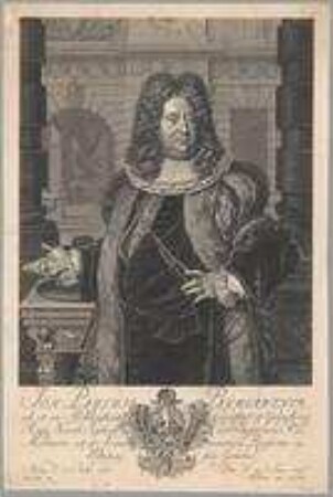 Johann Paul (Hans Paulus III.) Paumgartner, Septemvir, Oberster Kriegshauptmann und Zeugherr; geb. 15. Juli 1667; gest. 29. Januar 1726