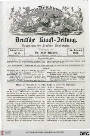 Nr. 8 (24. Februar 1861)