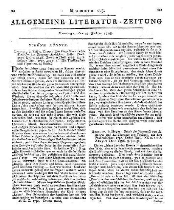 [Cramer, C. G.]: Der kluge Mann. T. 1-3. Vom Verf. des Erasmus Schleicher [i.e. C. G. Cramer]. Leipzig: Voss 1796-97