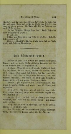 Das Koenigreich Polen