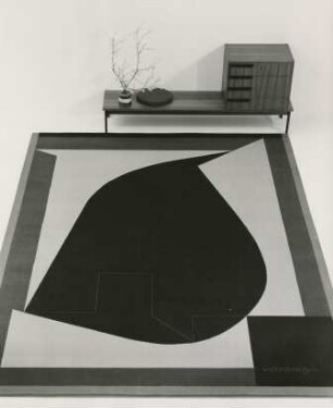Anker Teppich der "collectio viva" von Victor Vasarely