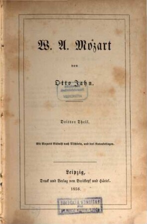 W. A. Mozart, 3