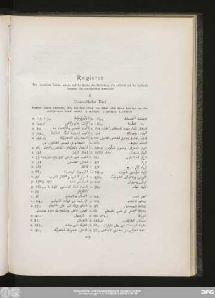 I Orientalische Titel
