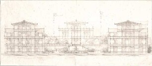 Voit, August von; Schlossanlage - Ansicht