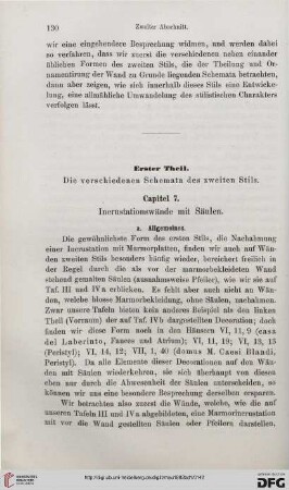 Erster Theil. Die verschiedenen Schemata des zweiten Stils.