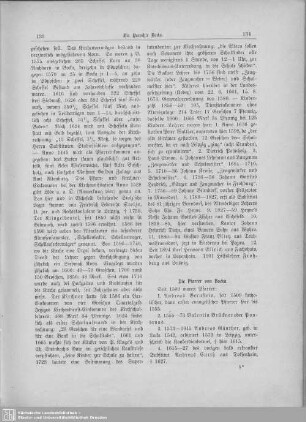 Die Pfarrer von Bocka