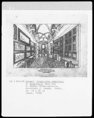 Haus des John Soane & Bildergalerie