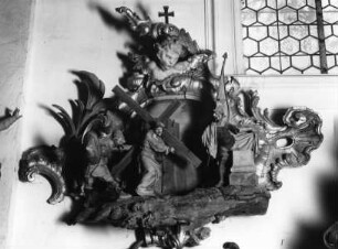 2. Kreuzwegstation: Christus nimmt das Kreuz auf seine Schultern