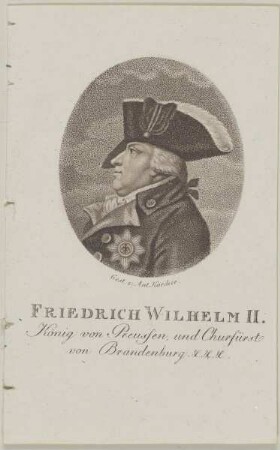 Bildnis des Friedrich Wilhelm II. von Preußen