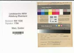 Entnazifizierung Gustav Marx , geb. 30.07.1893 (Handelsvertreter)