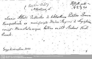 Bibliothecae publicae 0423,20