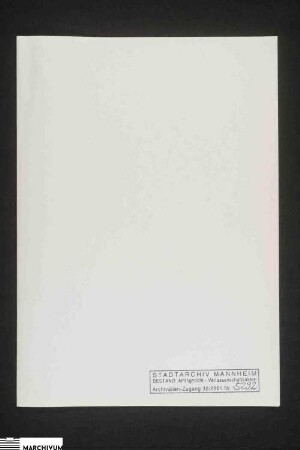 Vermögen der verstorbenen Margaretha Hoffmann