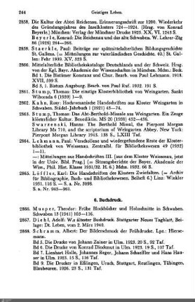 6. Buchdruck