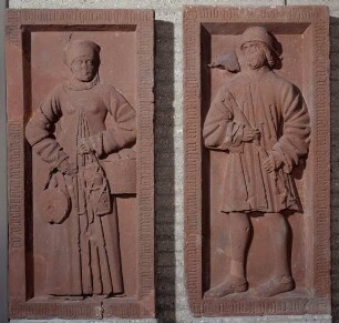 Gedenksteine für Jörg und Osanna von Rosenberg