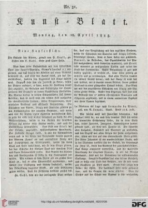 Nr. 31-40 (18. April - 19. Mai 1825)