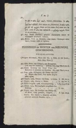 94-116, Penningen en Munten der Nieuwere Geschiedenis