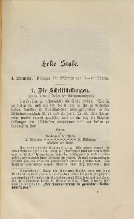 Unterrichtsbeispiele mit Stoffübersichten für das Mädchenturnen : hrsg. von O. Schettler