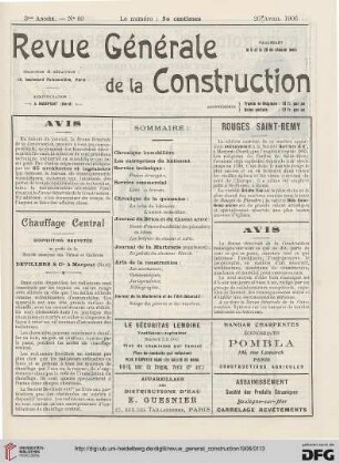 No. 60 (20 Avril 1906)