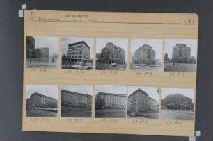 Straßenansicht. Berlin, Mitte, Friedrichstraße/Kronenstraße/Mohrenstraße