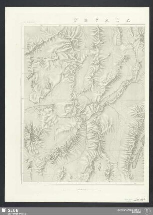 Nevada Plateau. Map IV. West Half