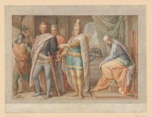 Der Nibelungen Not: Hagen vor Kriemhild